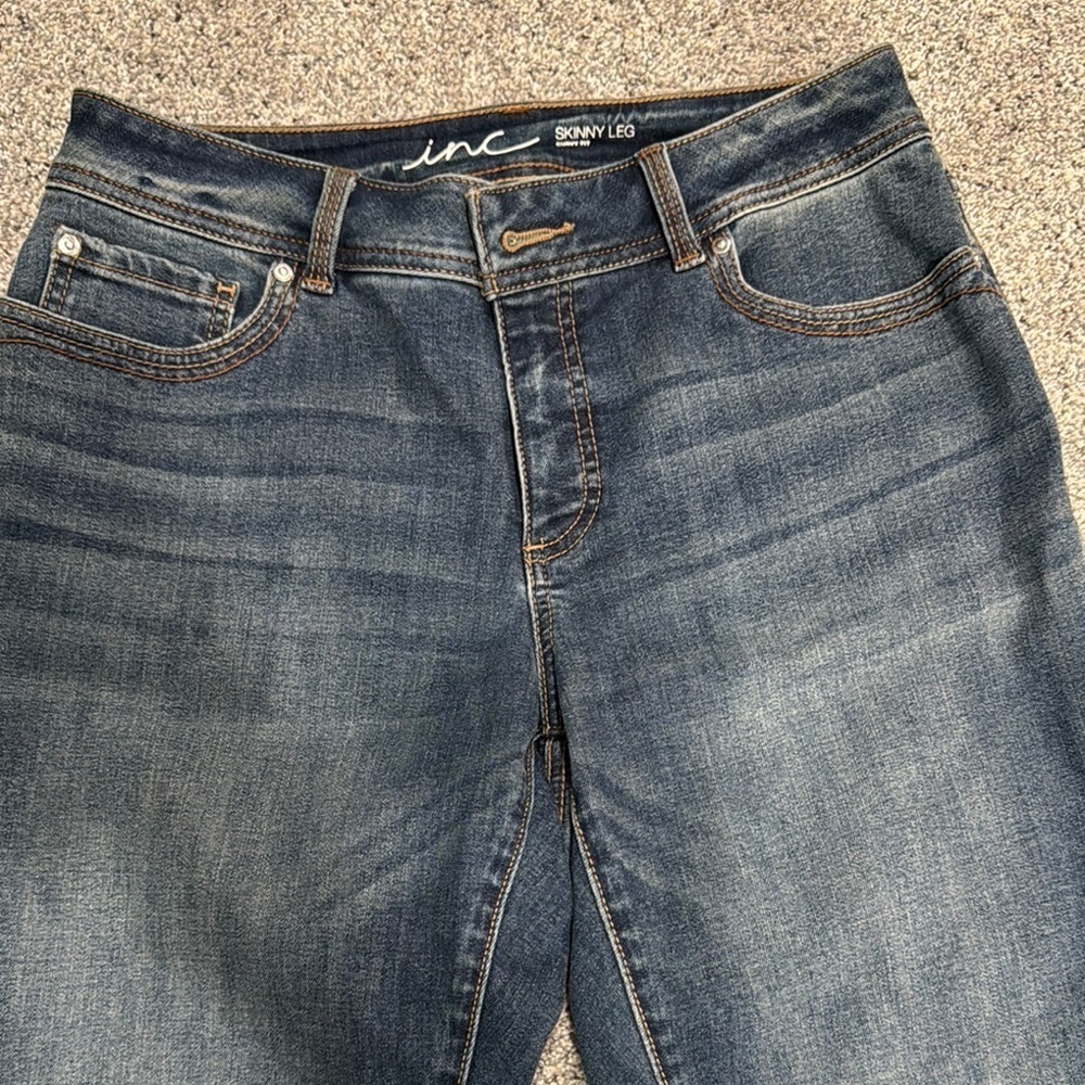 Inc skinny leg Blue Women's Jeans - Picture 2 of 10